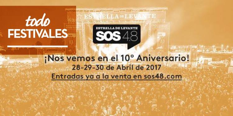 Festival SOS 4.8 2017 ya tiene fecha