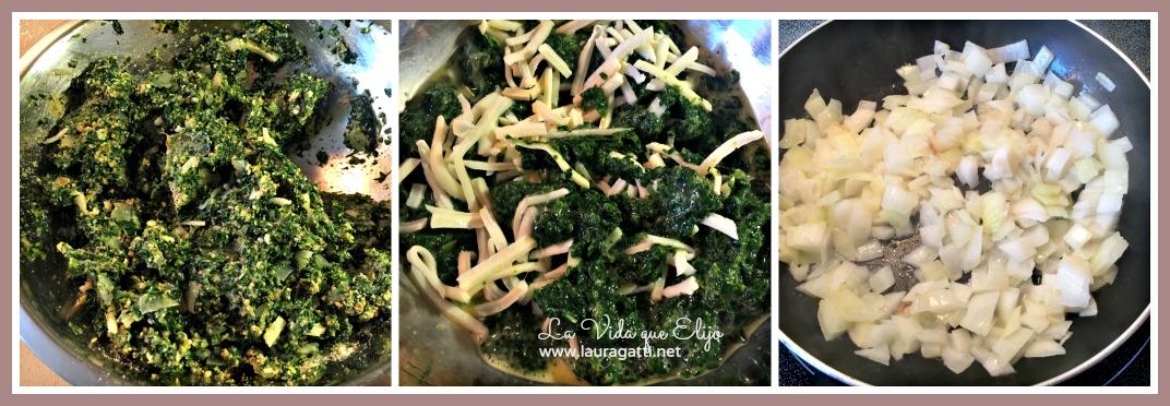 hamburguesas de espinaca