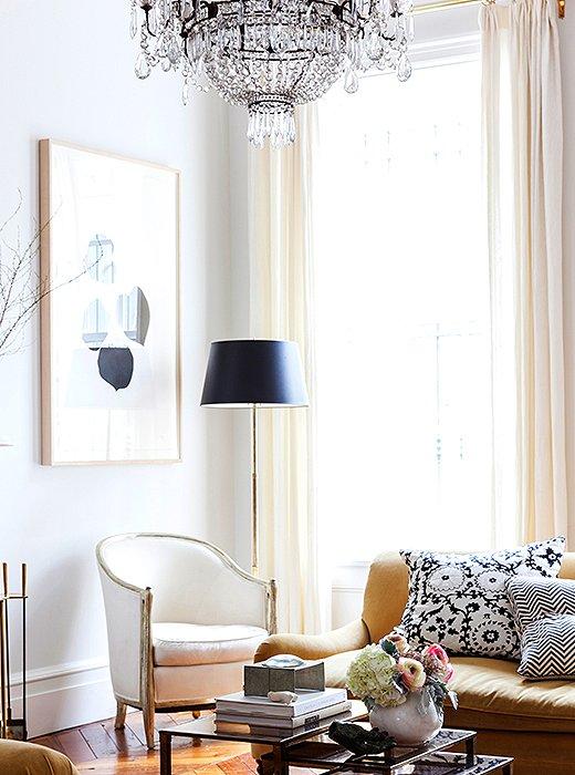 casa sofisticada y familiar detalle salon