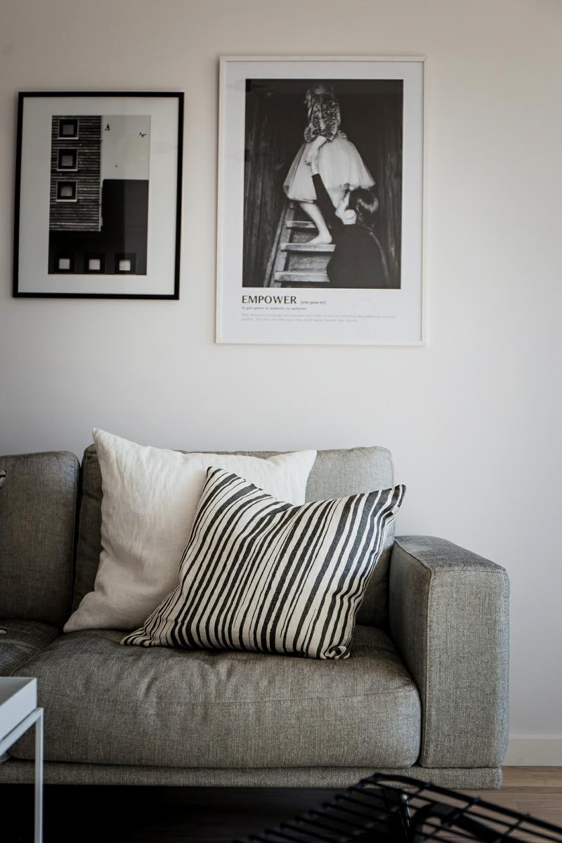 Distribuir un estudio; ideas para separar salón y dormitorio.