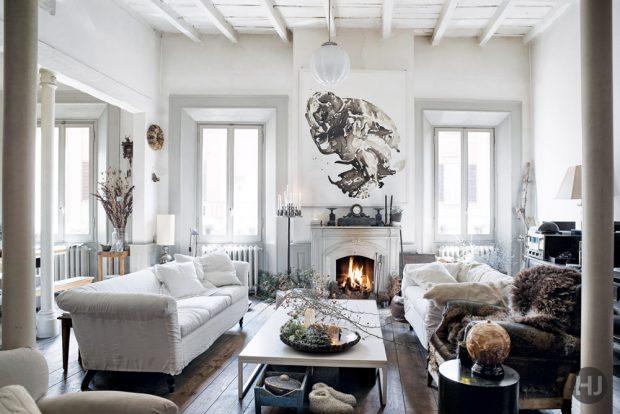 salones con Sofas enfrentados