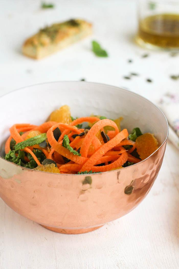 Receta de ensalada de kale