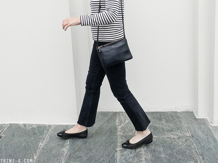 Trini | Chanel flats Céline trio bag