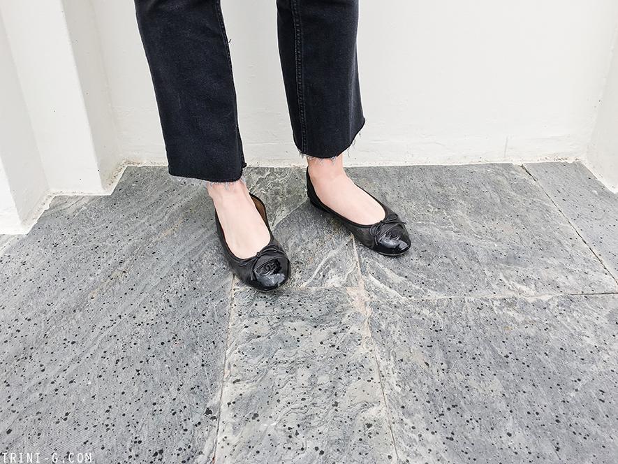 Trini | Chanel flats Céline trio bag