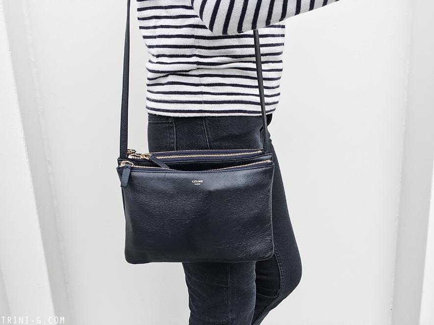 Trini | Chanel flats Céline trio bag