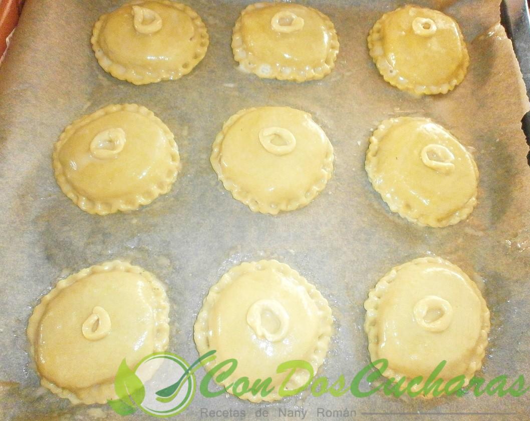 Mini hornazos de Salamanca para tapa