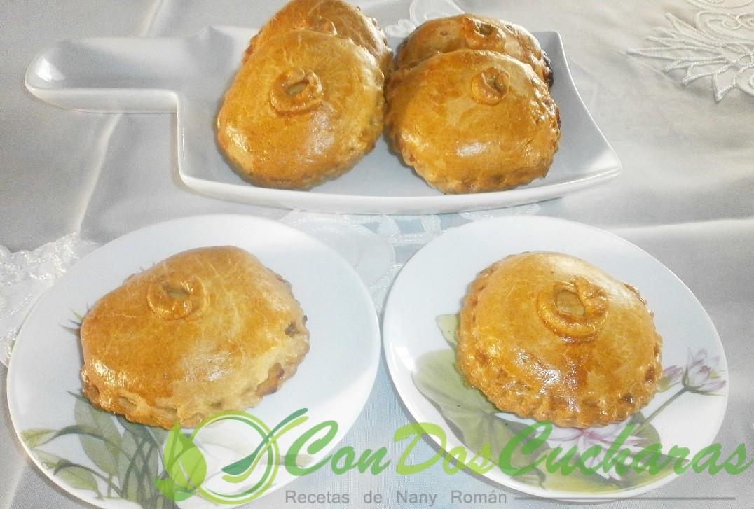 Mini hornazos de Salamanca para tapa