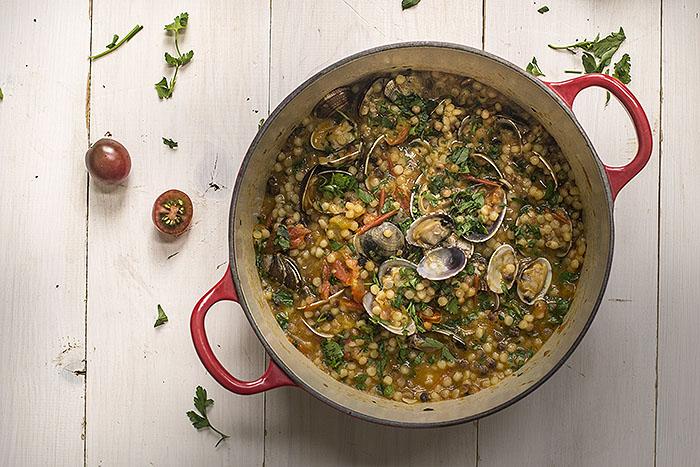 fregola sarda con almejas H