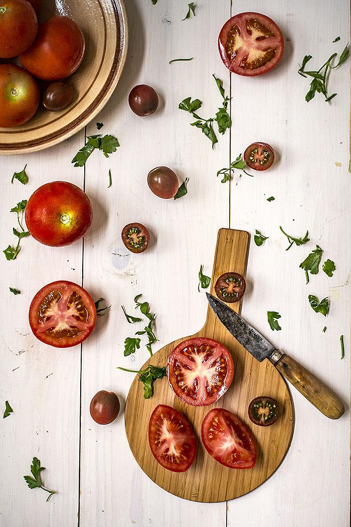 tomates y perejil