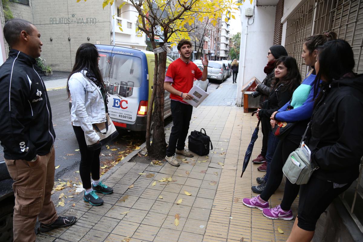 Free Walking Tour parada