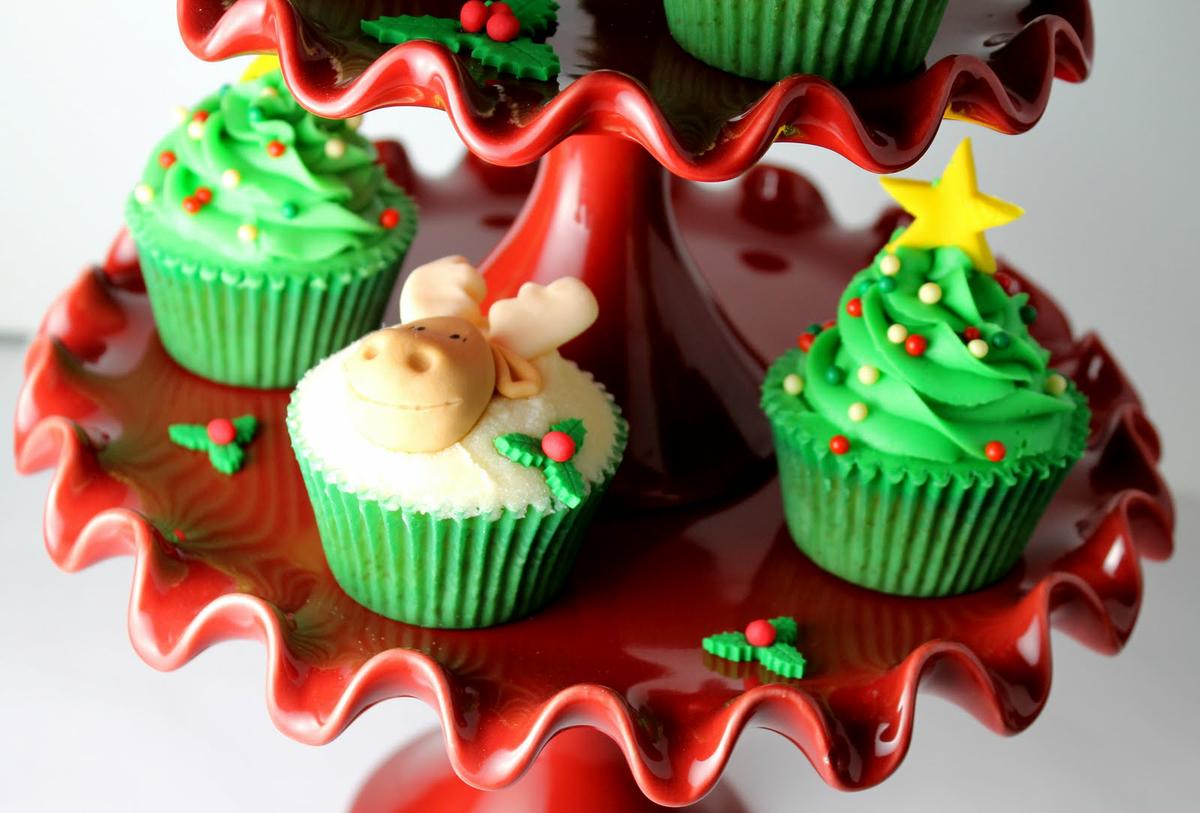 Cupcakes de navidad