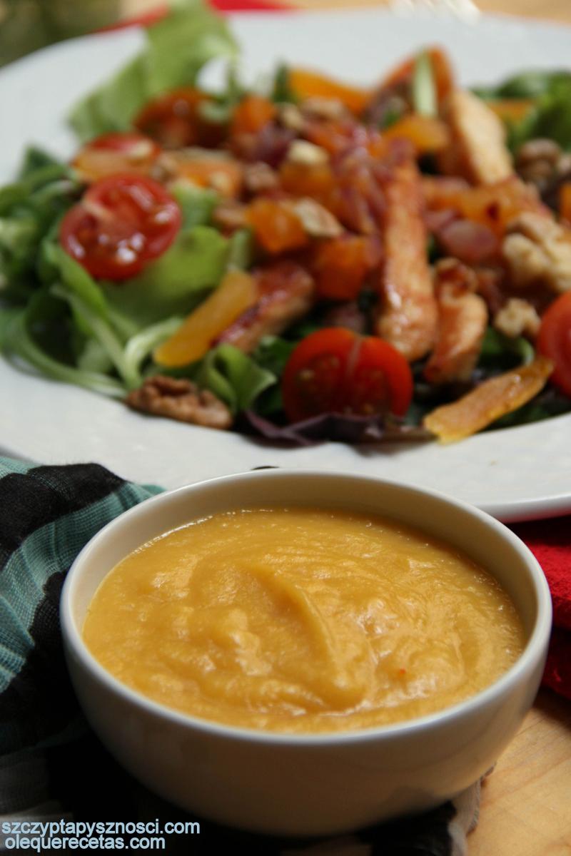 Pechuga de pavo en salsa de albaricoques secos