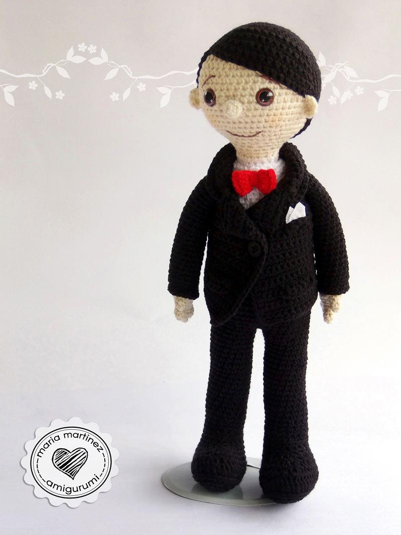 Novios Crochet Patron Gratis Maria Martinez Amigurumi 