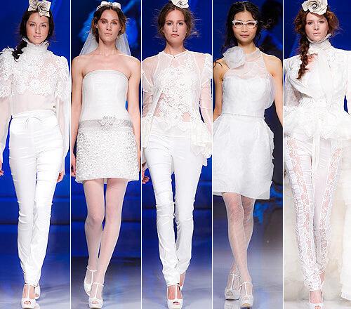Vestidos de novia moda vanguardista
