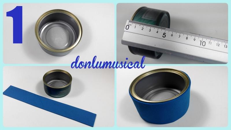 manualidades con latas de conservas reciclaje