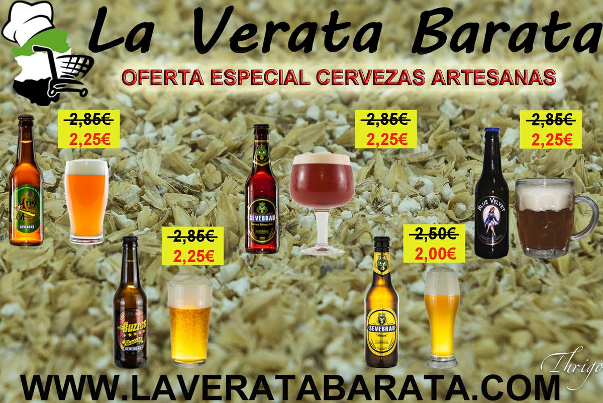 Oferta Especial Cervezas Artesanas Extremeñas