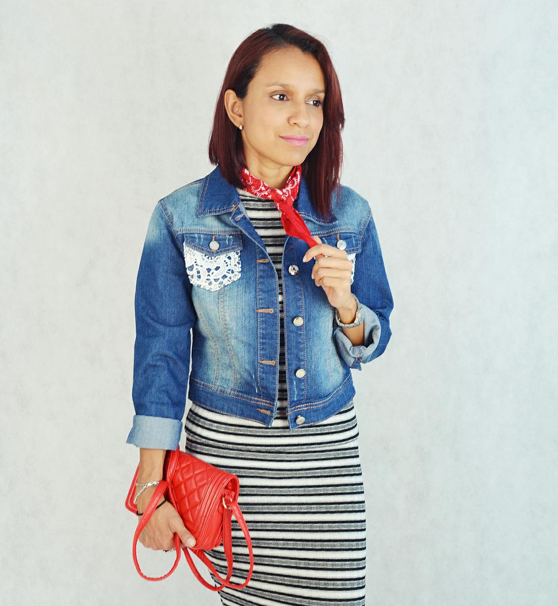 Como combinar un vestido midi 9