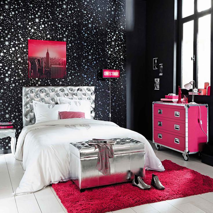 pintar un dormitorio juvenil maisons negro