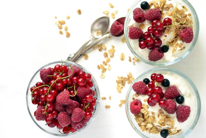 Postre granola aceite de coco