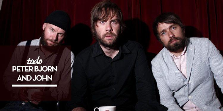 Peter Bjorn and john comparten Dominos