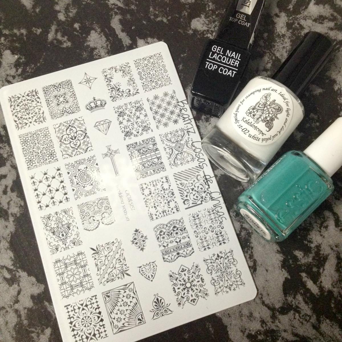 Essie y CICI&SISI Acrylic Plate.4