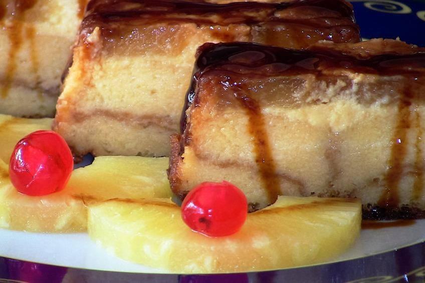 Pudin-casero-de-piña