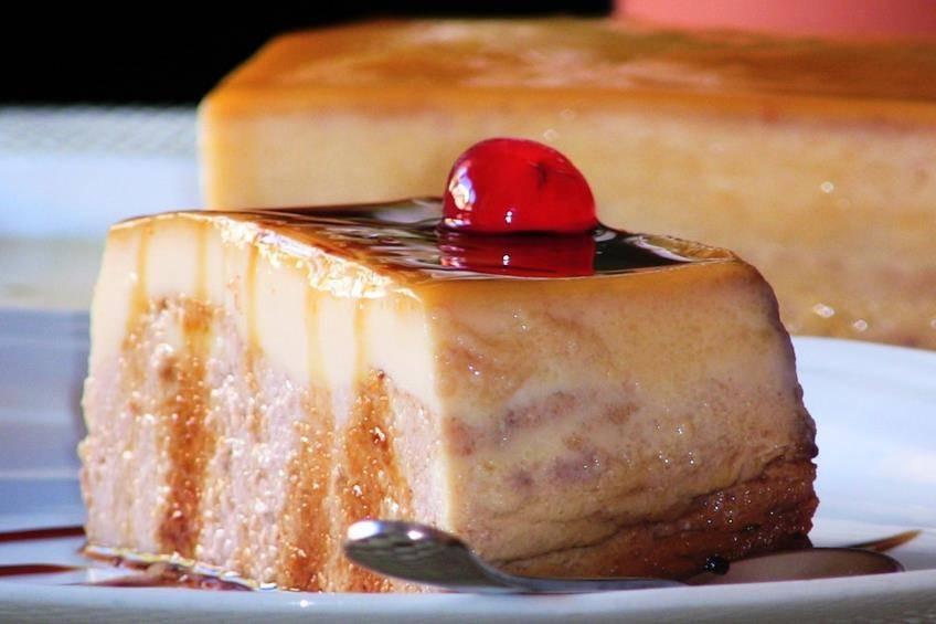 Pudin-casero-de-queso-y-nueces