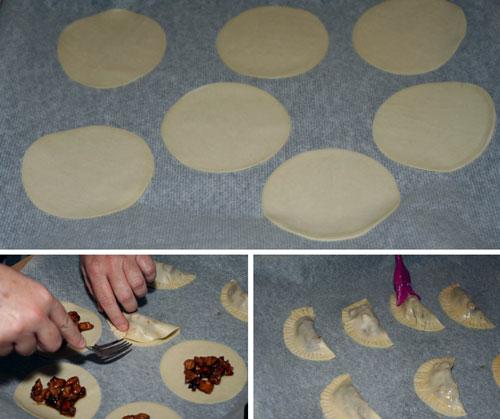 rellenar-y-cerrar-las-Empanadillas-de-Pollo