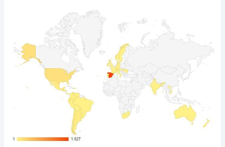 maria en la red mapa