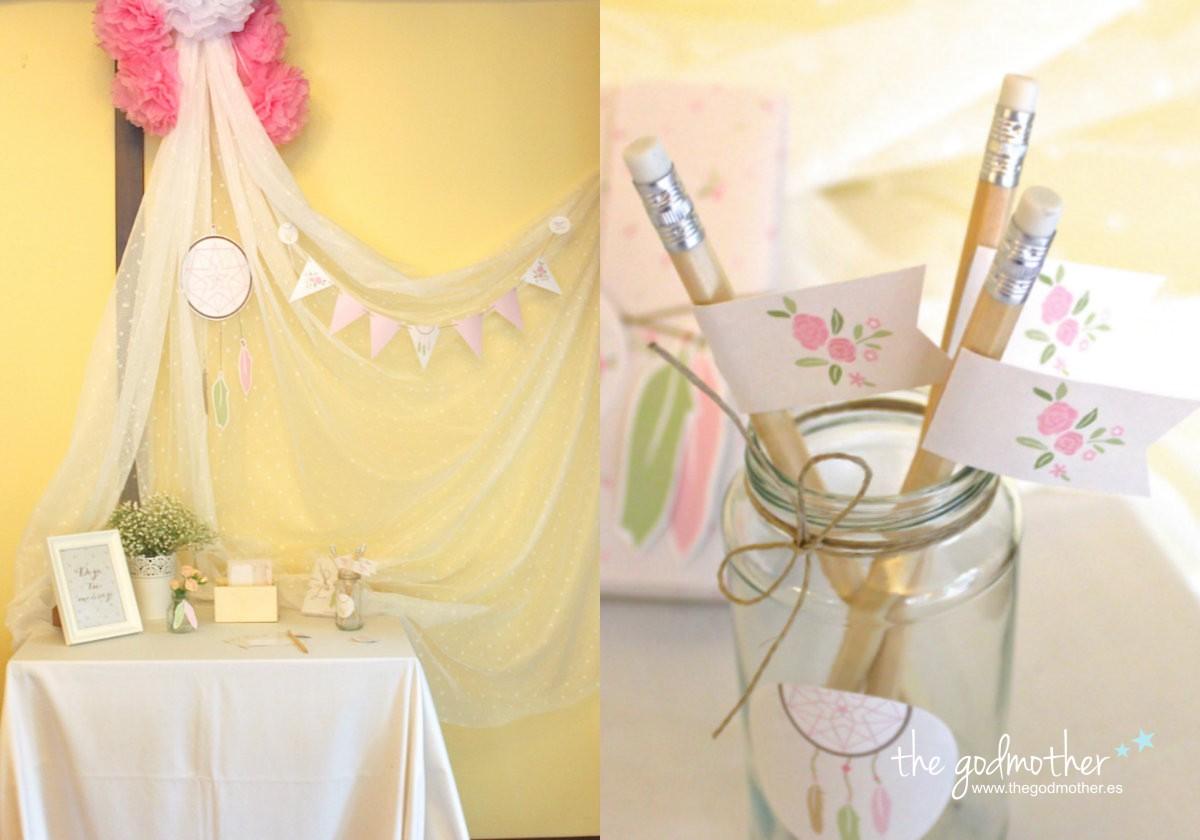 COMUNION DE CUENTO - COMUNION BOHO - MESA FIRMAS COMUNION 1