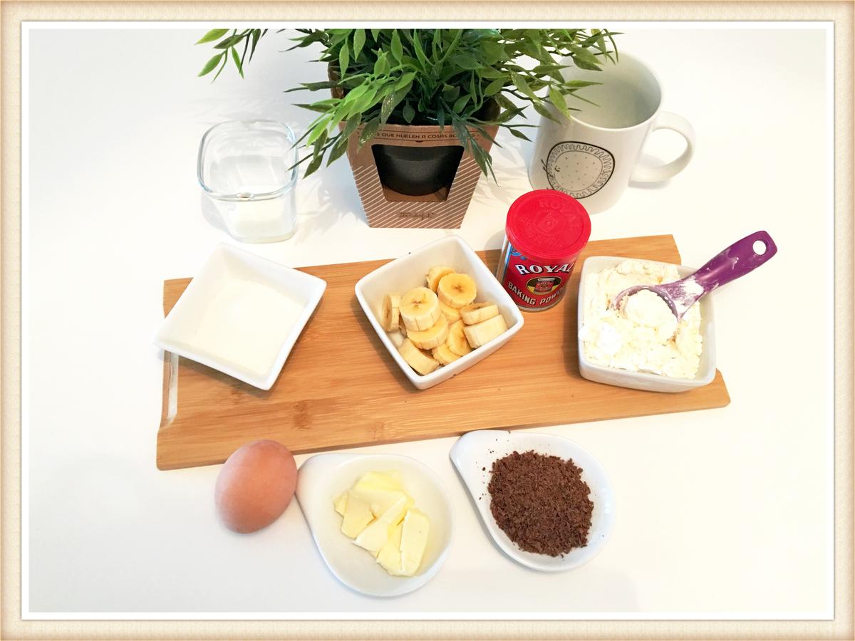 ingredientes bizcocho platano