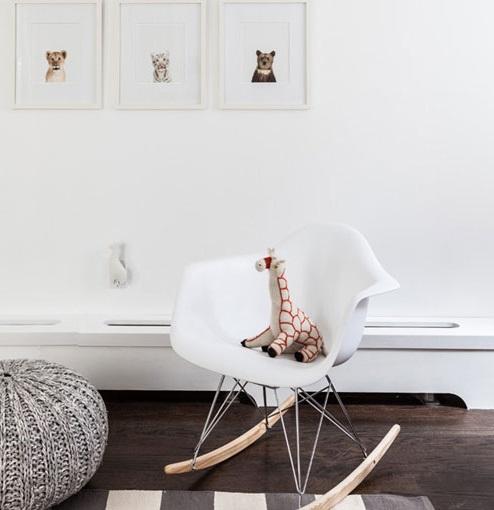 silla diseño eames bebe