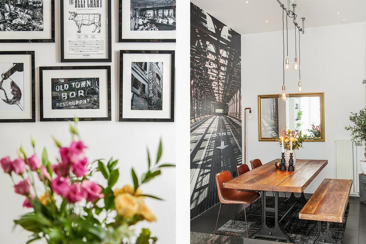 vista_comedor_detalles_lámpara_cuadros