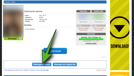 elitetorrent - Cómo usar uTorrent para descargar