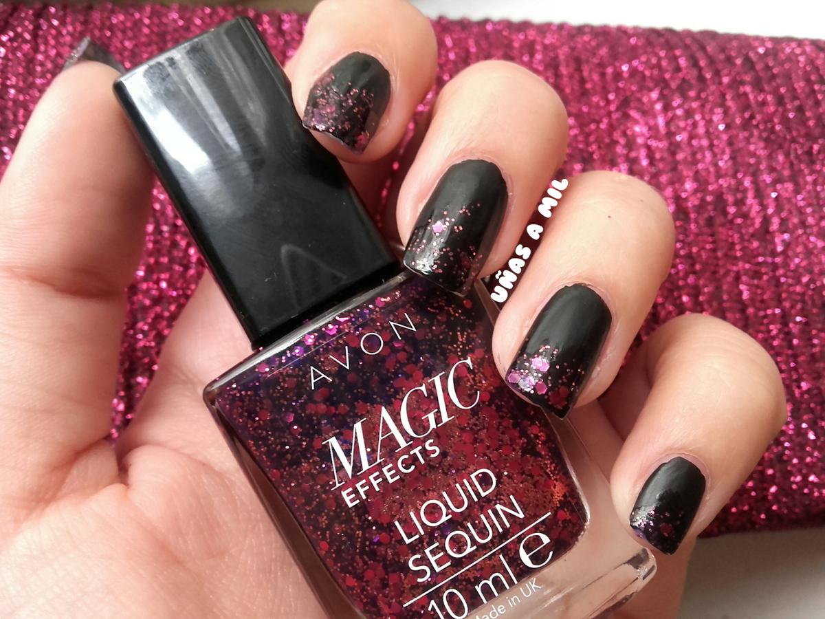 uñas_a_mil_diseño_decoracion_uñas_nail_art_matte_glitter_negro_fucsia_boda_fiesta_evento_esmalte_avon_effects_fucsia_purpurina (4)