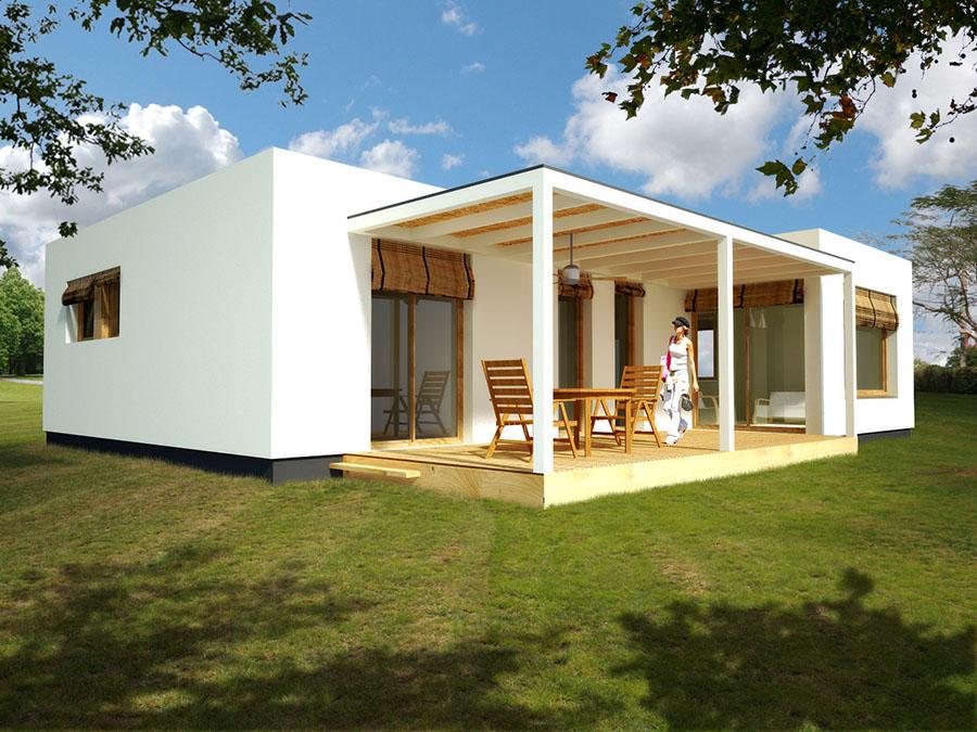 casas ecologicas en espana blochouse