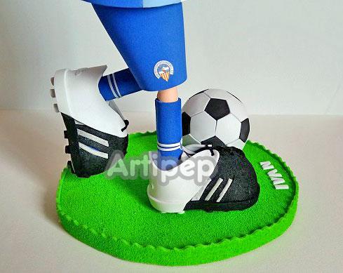 fofucha botas de futbol goma eva