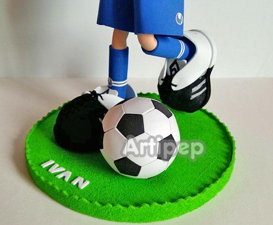 fofucha pelota futbol goma eva