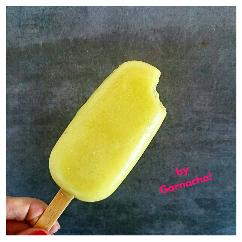 Polos sabor calippo de la mesa de Garnacha