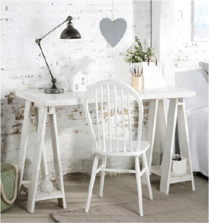 Muebles con estilo nórdico - escritorio colección nordic