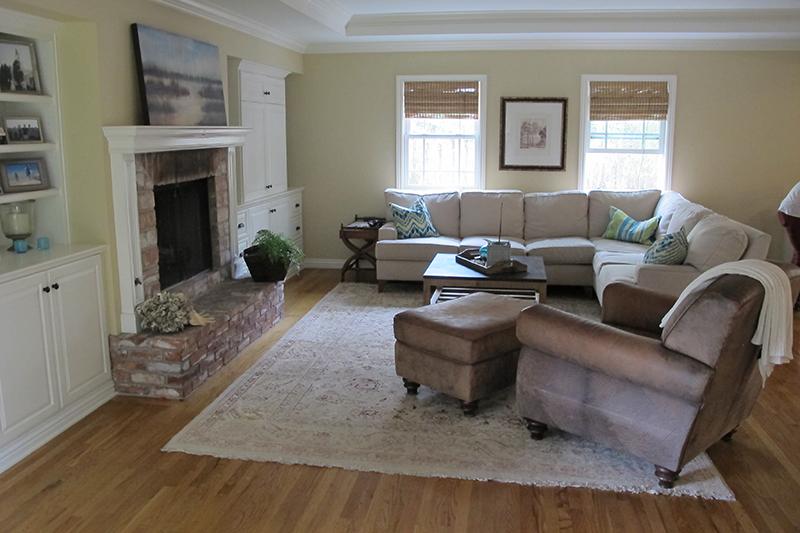 Sala de estar sin reformar