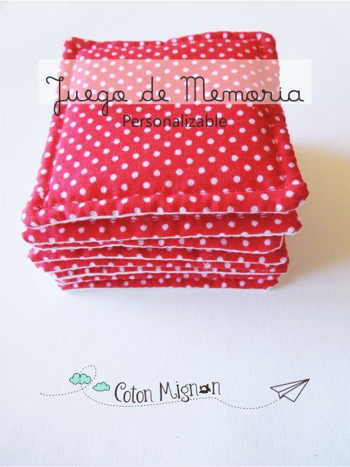 Juego de Memoria Personalizable Coton Mignon