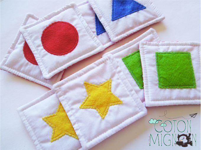 Figuras juego de memoria Coton Mignon