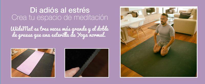 esterilla de yoga para meditación