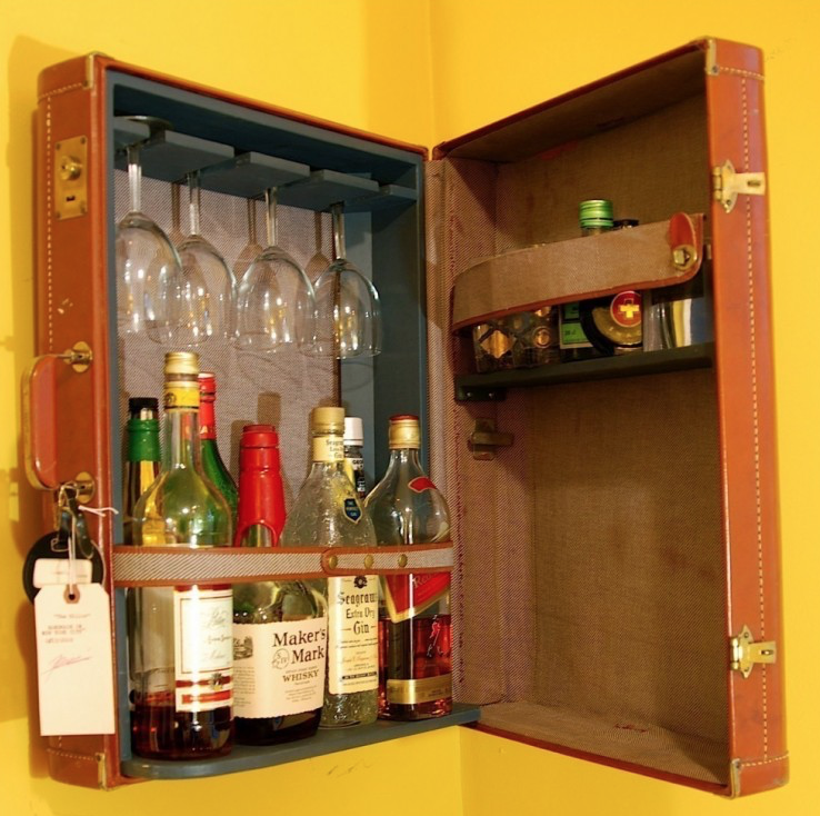 Ideas para decorar la casa con maletas