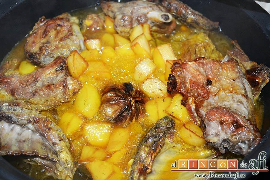 Cabrito estilo Afi, cuando hierva bajar el fuego