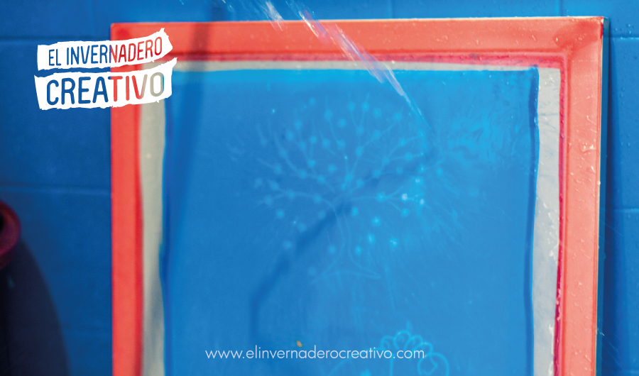 zona de lavado serigrafía casera madrid