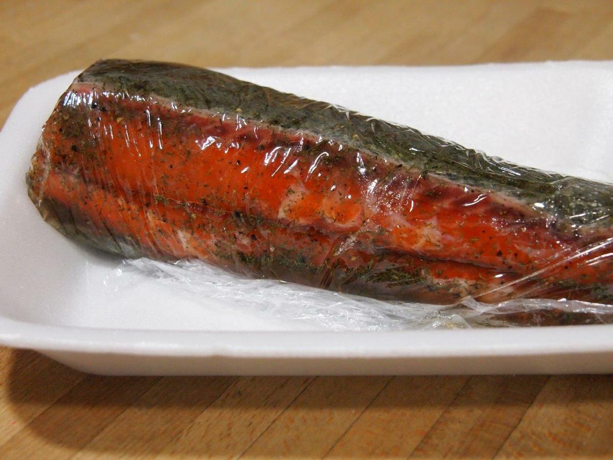 salmón marinado madre Adrover