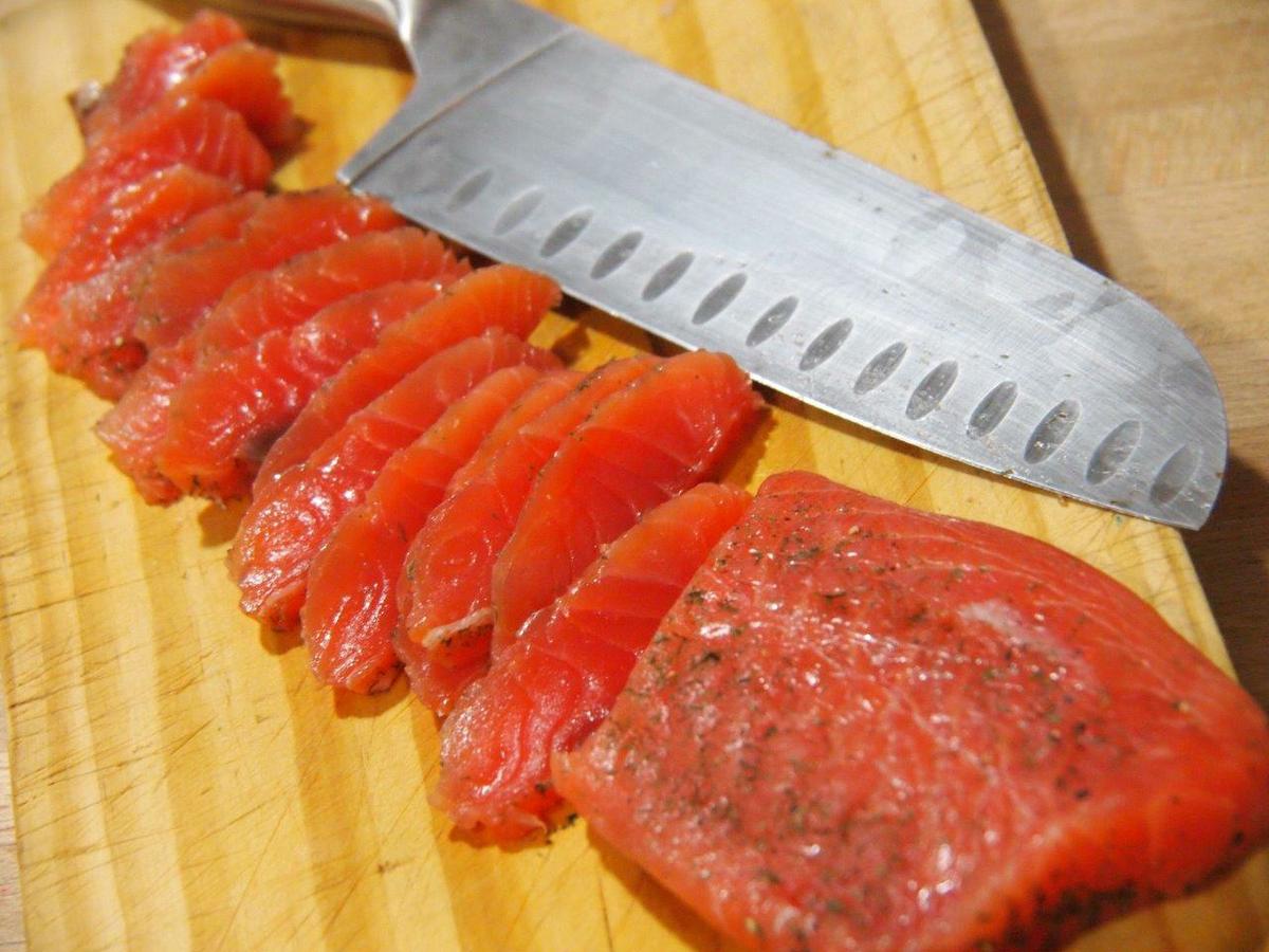 salmón marinado madre Adrover