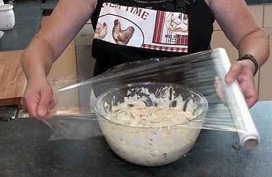 lo tapamos con film y a la nevera